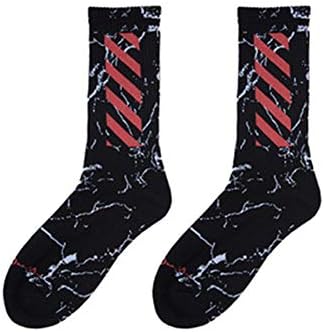 Personality high-tube hip-hop socks off socks ow men women long tube stockings white fashion autumn winter(buy two get three)