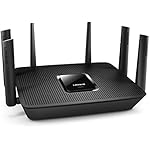 Linksys Max-Stream AC4000 MU-MIMO Wi-Fi Tri-Band Router, Works with Amazon Alexa (EA9300)