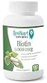 BIOTIN 1,000 MCG- BY LIONHEART SUPPLEMENTS - FREE E-BOOKS - FREE BONUS BIOTIN REPORT + FREE BONUS HEALTHY EATING FOOD GUIDE + A FREE BONUS GUIDE TO HEALTHEIR HAIR,SKIN AND NAILS- For Men and Women -Treats, Supports and Strengthens Hair, Skin and Nails - L