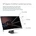 GeckoCare 27 Inch Privacy Screen Filter for LCD Widescreen Computer Monitor (16:9 Aspect Ratio) and & Latest 27inch iMac Retina 5K – Anti-Glare(PF270W9B)thumb 4