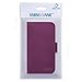 Membrane - Purple Wallet Book-Style Case for Samsung Galaxy S Duos 2 (GT-S7582) - Flip Phone Cover