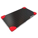 ERU erutray LARGEST SIZE 3 mm Magic Fast Thawing Plate For Frozen Foods - No Battery, No Microwav Defrosting Tray 8x14 inch Black