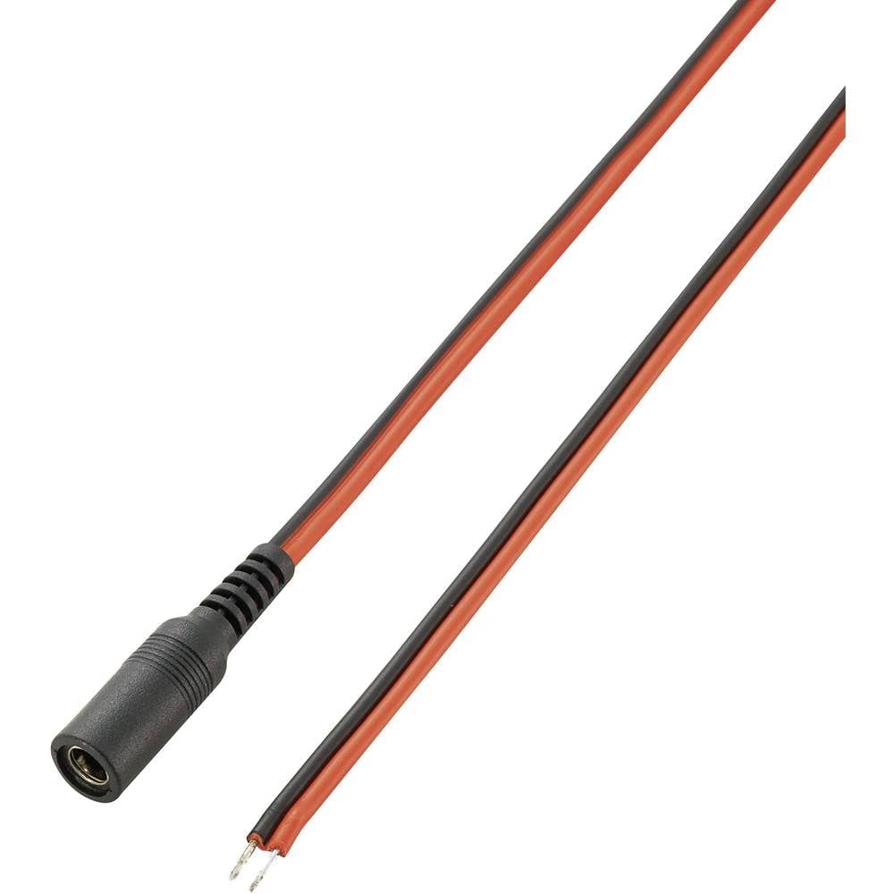 VOLTCRAFT DC Cable Female 2.5/5.5 mm 2m
