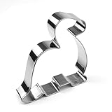 GXHUANG Dinosuar Cookie Cutter,Stainless Steel (Dinosaur), for Anniversary Birthday Wedding Party