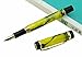 Jinhao Century Fashion Tiger Eye Color Black Line Celluloid Fountain Pen 18kgp Fine Nib with Pen Pouch