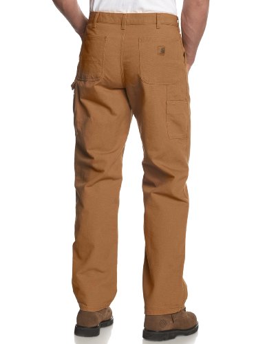 carhartt men's washed duck work dungaree utility pant b11