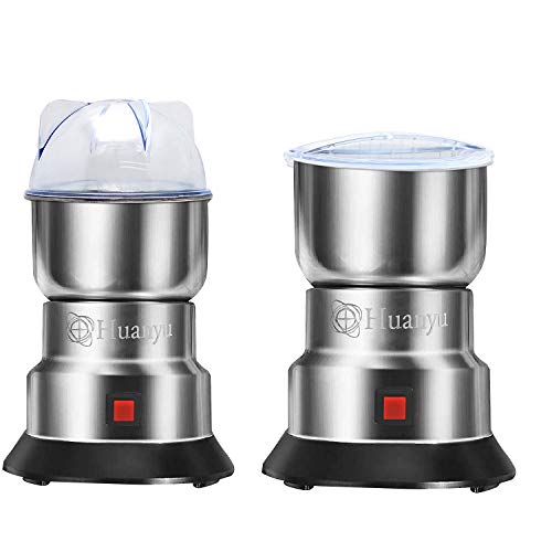 Huanyu 550w Getreidemühlen Elektrische Getreidemühle Multi-Zerkleinerer für Kaffeebohnen Gewürz Pfeffer Kräuter Nüsse… – Bild 7