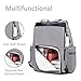 HaloVa Diaper Bag, Women's Backpack, Fashion Maternity Mom Back Pack, Waterproof Travel Backpack, Large Capacity Baby Nappy Bag, Black