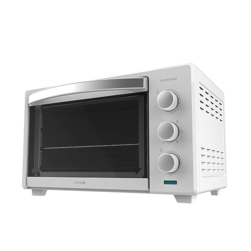 Cecotec-Horno-de-Sobremesa-de-Conveccion-28-L-BakeToast-2800-White-1600-W-Multifuncion-6-Modos-de-Calor