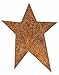 1" Rusty Tin Primitive Stars - Bulk Pkg of 100