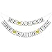 He Asked She Said Yes Gold Glitter Banner - Engagement Bridal Shower Wedding Party Decorations -NO DIY Required