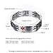 Lam Hub Fong Medical Alert Bracelet Customized Medical ID Bracelets for Men Emergency Alert ID Bracelet Diabetes Bracelets Epilepsy Bracelet (style 2)