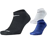 Nike Dri Fit No Show 3 Pair Golf Socks 2017