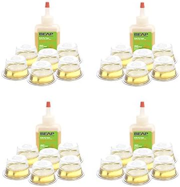 BEAPCO Drop-Ins Fruit hUadS Fly Traps, 6 Count (4 Pack)