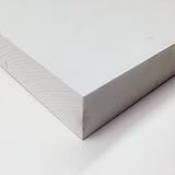 PVC Foam Board Sheet (Celtec) - White - 24 IN x 48 IN x 1 MM Thick