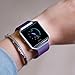 Clearance PEYOU [6PCS] Compatible for Fitbit Blaze Screen Protector Tempered Glass, Premium HD Clear Screen Protector Compatible for Fitbit Blaze SmartWatch, [Bubble-Free] [Scratch-Resistant]