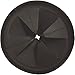 InSinkErator QCB-AM Anti-Microbial Quiet Collar Sink Baffle, 3.25-Inch Diameter, Black
