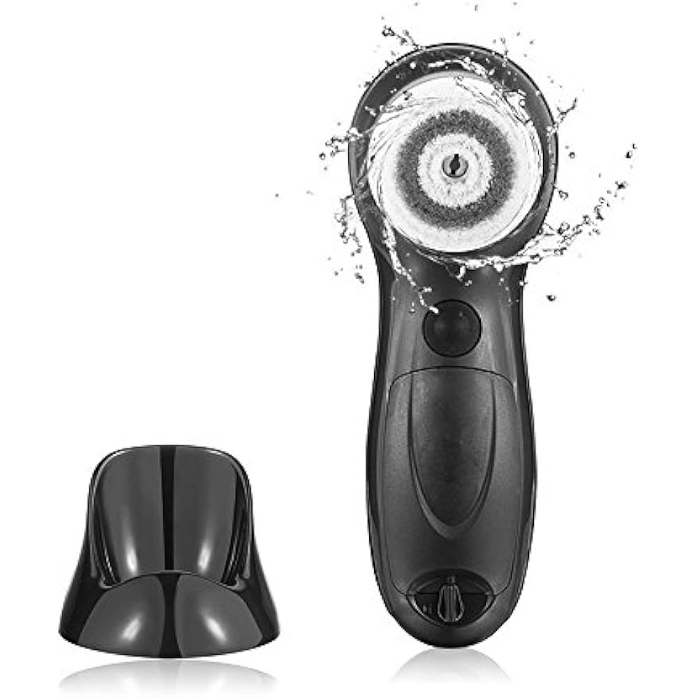 Men Electric Face Brush 2 Speed Facial Waterproof Sonic Cleansing