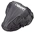 Domain Cycling - Premium Waterproof Bike Seat Cover, (9.5” x 9.5”) – Wide Saddle Cover w/Drawstring Closure to Fit Most Bikes Seats