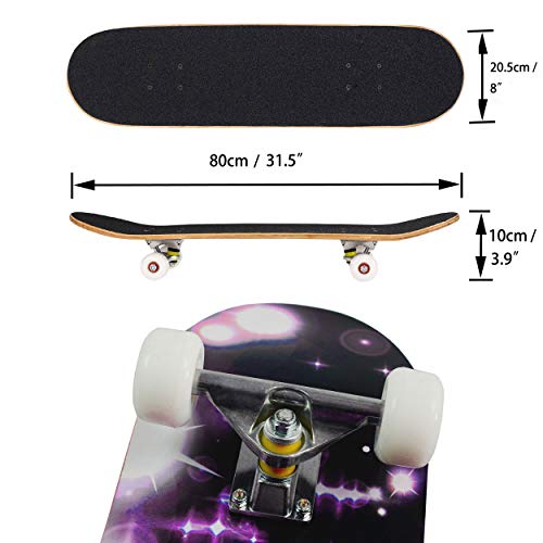 2 Geelife+Skateboard+Complete+Longboards+Beginners