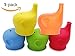 yuboo Silicone Sippy Cup Lids, 5 Pack Make Any Kids Cup Spill-Proof for Babies and Toddlers