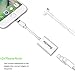 iPhone 7 8 X Adapter & Splitter, Been5le Dual Lightning Headphone Audio & Charge Adapter for iPhone X 8 / 8 Plus / 7 / 7 Plus (ios 11.0.3)