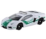 Takara Tomy Tomica No.87 Lamborghini Aventador LP700-4 Dubai Police Car Design (Box)