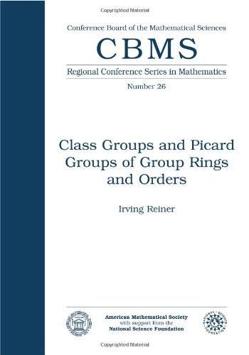 Class Groups and Picard Groups of Group Rings and Orders (Cbms Regional Conference Series in Mathematics)