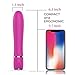 10x Multi-speed Vibration Power Wand Bullet Viberate Toy for Women Back Neck Foot Shoulder and Full Body (Rose)