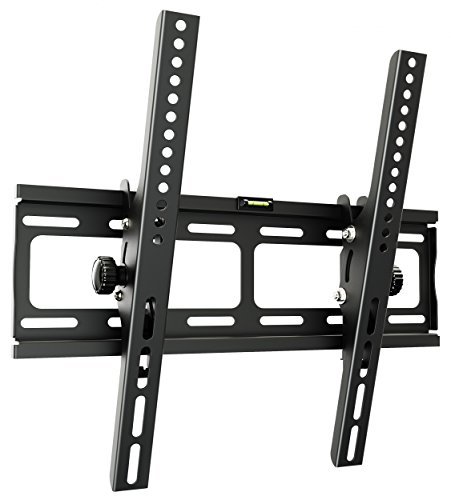RICOO TV Wall Bracket Mount tilt and flat approx 32-65 Inch LED LCD OLED Screens R09 Universal for VESA 200x200-400x400 Black