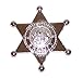 PLASTIC DEPUTY SHERIFF BADGE (6 DOZEN) - BULK
