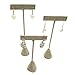Ikee Design Linen Jewelry Necklace Display Bust for Necklaces, Earrings and Rings