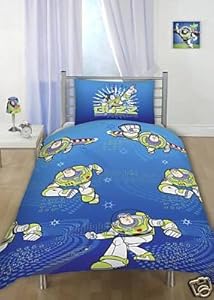 OFFICIAL new BUZZ LIGHTYEAR DUVET COVER Bedding SET Single: Amazon.co.uk: Kitchen & Home