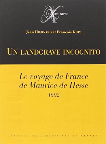 Un  landgrave incognito