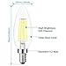Kohree E12 LED Candelabra Bulb 40W Equivalent, 5000K Daylight White, C35 4W Vintage LED Edison Filament Chandelier Light Bulb, Candle Bulb Non-Dimmable, 12 Packs