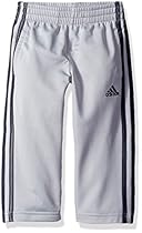 adidas Toddler Boys' Tricot Pant, Onix, 2T
