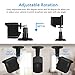 Wyze Cam Wall Mount Bracket, 360 Degree Protective Adjustable Mount with Cover Case for Wyze Cam V2 V1 Indoor Outdoor Use (3 Pack - Black)