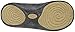 Neat Feat Men's Zori Sport Orthotic Slip-on Sandals Flip Flop, Black/Tan, 8 D US