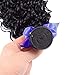 Water Wave Human Hair 3 Bundles 12 14 16 Inch 100% Unprocessed Human Hair Extensions For Women 100g/bundles 8A Brazilian Wet and Wavy Water Curly Human Hair Bundles Natural Black Color shuangya Hair