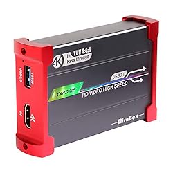 Mirabox 4K Capture Card for Nintendo Switch with