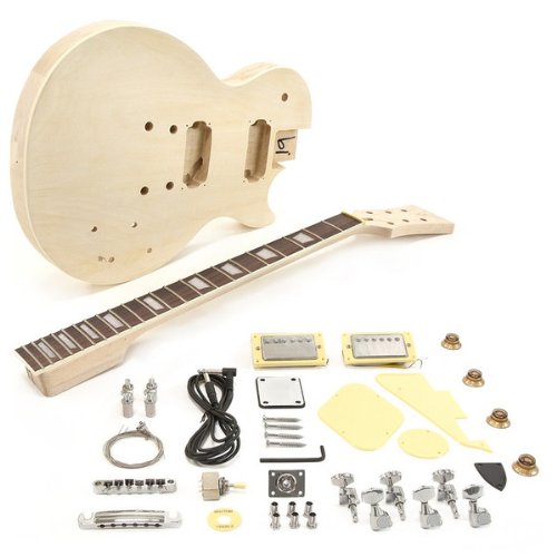 DIY "Build Your Own" Unfinished Les Paul Electric Guitar Kit Amazon.co