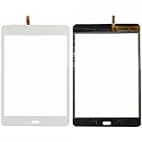 Touch Screen Glass Digitizer Replacement for Samsung Galaxy Tab A 8.0 SM-T350 with Tools (White) No Earpiece Hole