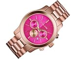 Michael Kors Runway Pink Dial Rose Gold-tone Ladies Watch MK5931