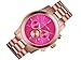 Michael Kors Oversize Rose Golden Stainless Steel Runway Chronograph Watch
