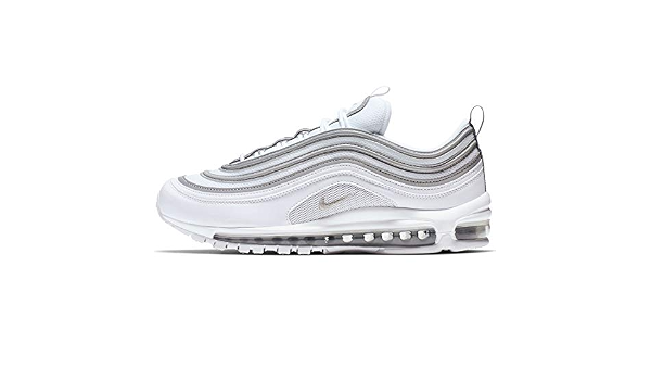 Amazon.com: Nike 921826-105 Air Max 97 - Zapatillas para hombre, color  blanco y plateado, Blanco, 8 : Ropa, Zapatos y Joyería