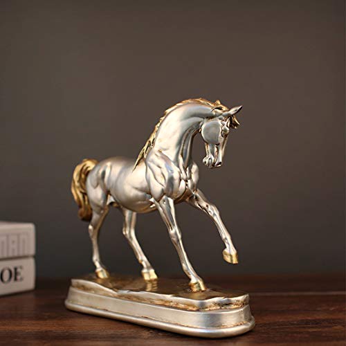better us Chinese Feng Shui Horse Statue Sculpture Home Office Decoration Tabletop Decor Ornaments for Wealth and Success Good Lucky Gifts