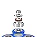 Gorilla Spinners - Fidget Spinner Toy with High Speed Steel Bearing, 1-4 min of Spin Time (blue)