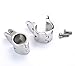 Mxeol Bimini Top Rail Mount 1 Inch Bimini Rail Clamp Stainless Steel Pair