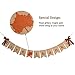 Thanksgiving Burlap Banner Glitter Leaf Bunting Happy Thankful Give Thanks Friendsgiving Party Home Decoration Supplies