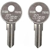 Generic J330 Silver Replacement Keys for Bauer LEER Raider &amp; Century Toppers